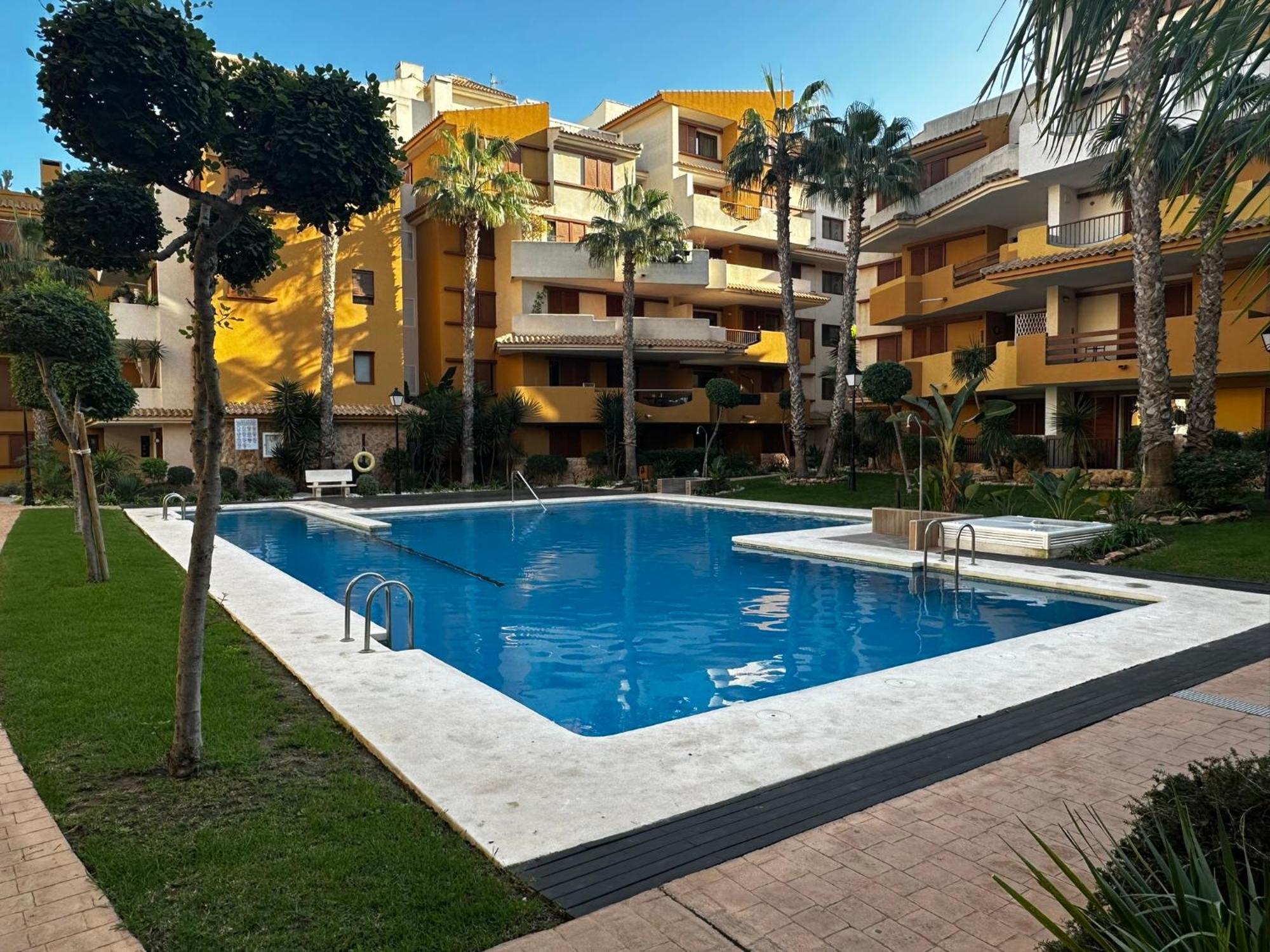 Apartment Ground Floor Punta Prima Looking At The Pool *